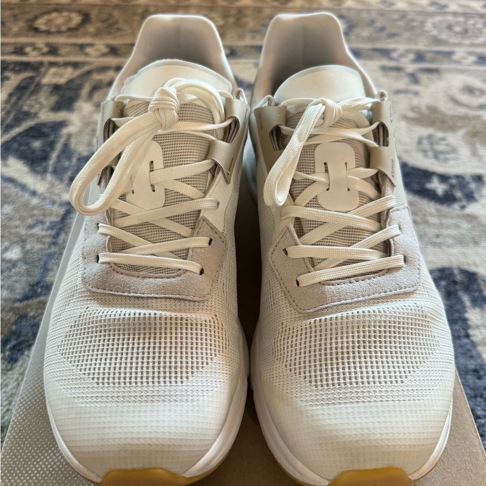 ON Cloudrift Running Sneakers, Women’s Size 9 in Undyed White Sand - Picture 4 of 9
